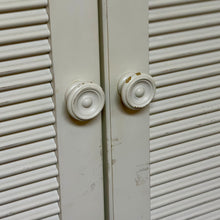Load image into Gallery viewer, White Shutter Armoire