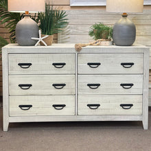 Load image into Gallery viewer, Ivory Farmhouse Dresser