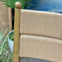 Load image into Gallery viewer, Seagrass/Wood Counter Height Stool