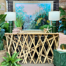 Load image into Gallery viewer, Teak Wood Branches Console