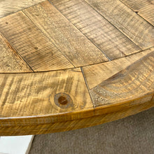 Load image into Gallery viewer, Round Two-Toned Dining Table