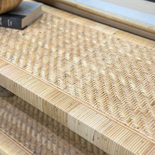 Load image into Gallery viewer, Natural Rattan Console
