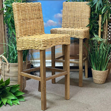 Load image into Gallery viewer, Set/2 Safavieh 'Tobie' Bar Stools