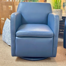 Load image into Gallery viewer, Scan Design Leather Swivel Chair