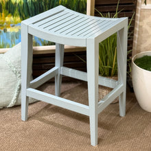 Load image into Gallery viewer, Set/3 Blue Counter Stools