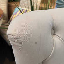 Load image into Gallery viewer, Beige Office Chair w/ Nailheads