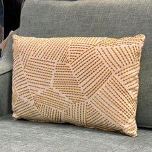 Load image into Gallery viewer, Yellow Embroidered Designer Lumbar