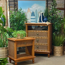 Load image into Gallery viewer, Wicker Nightstand
