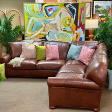Load image into Gallery viewer, Lee Industries Leather Sectional W/Otto
