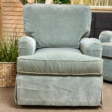 Load image into Gallery viewer, CR Laine Aqua Swivel Chair