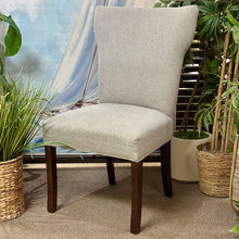 Load image into Gallery viewer, Grey Upholstered Dining Chair