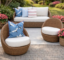 Load image into Gallery viewer, 3PC Resin Wicker Seating Setting