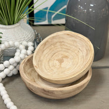 Load image into Gallery viewer, LG Wooden Bowl