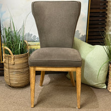 Load image into Gallery viewer, Grey Upholstered Dining Chair