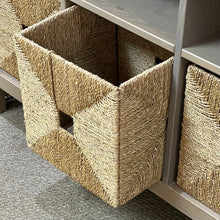 Load image into Gallery viewer, Wood Console W/Baskets