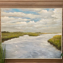 Load image into Gallery viewer, Marsh Giclee w/ Off-White Frame