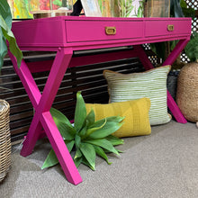 Load image into Gallery viewer, Hot Pink Writing Desk