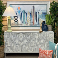 Load image into Gallery viewer, Ivory Carved Palm Cabinet