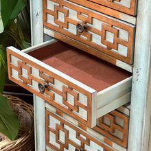 Load image into Gallery viewer, Coast to Coast Keller Blue Jewelry Chest