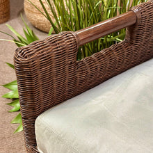Load image into Gallery viewer, McGuire Wicker Dining Arm Chair