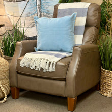 Load image into Gallery viewer, Mocha Leather-Like Recliner