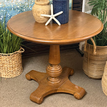 Load image into Gallery viewer, Ethan Allen Wood Pedestal Table