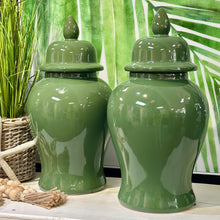 Load image into Gallery viewer, Green Ginger Jar