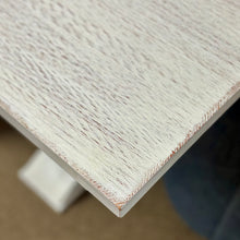 Load image into Gallery viewer, White Trestle Dining Table