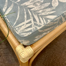 Load image into Gallery viewer, Spa Blue Floral Dining Chair