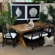 Load image into Gallery viewer, Wood Farmhouse Dining Table