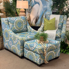 Load image into Gallery viewer, Vanguard Turquoise M. Chair W/Otto
