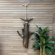 Load image into Gallery viewer, Hammered Metal Shark w/Rope