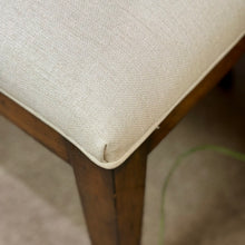 Load image into Gallery viewer, Curved Ivory Dining Chair