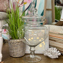 Load image into Gallery viewer, LG Glass Lidded Vase