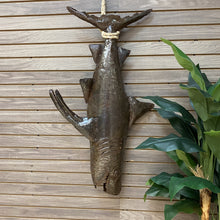 Load image into Gallery viewer, Hammered Metal Shark w/Rope