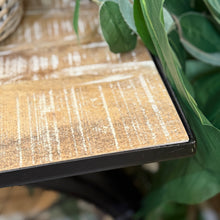 Load image into Gallery viewer, Wood/Metal Bicycle Console
