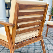 Load image into Gallery viewer, 4PC Acacia Wood Outdoor Set