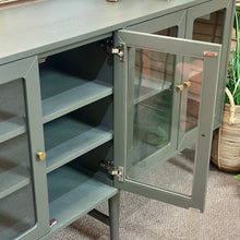 Load image into Gallery viewer, 6DR Olive Green Cabinet