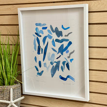 Load image into Gallery viewer, 'Gestures In Blue II' Art