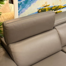 Load image into Gallery viewer, 4PC Italian Leather Reclining Sectional