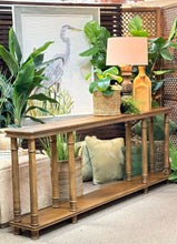 Load image into Gallery viewer, Narrow Mango Wood Console