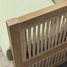 Load image into Gallery viewer, 3PC Beige/Green Outdoor Seating Set