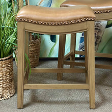 Load image into Gallery viewer, Caramel Counter Stool