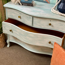 Load image into Gallery viewer, Aqua Painted Chest
