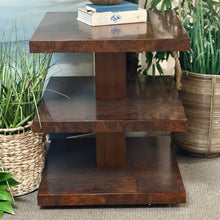 Load image into Gallery viewer, Universal 'Alistair' Mahogany Burl End Table