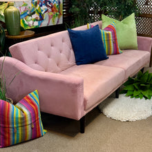 Load image into Gallery viewer, Blush Convertible Sofa