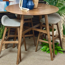 Load image into Gallery viewer, 5PC Mid-Mod Counter Dining Set