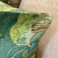Load image into Gallery viewer, Kravet Velvet Botanical Pillow