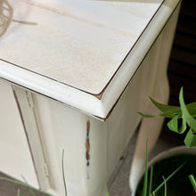 Load image into Gallery viewer, 2DR Distressed Ivory Console