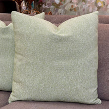 Load image into Gallery viewer, Green Textured Designer Pillow